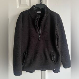 Talbots black fleece M
